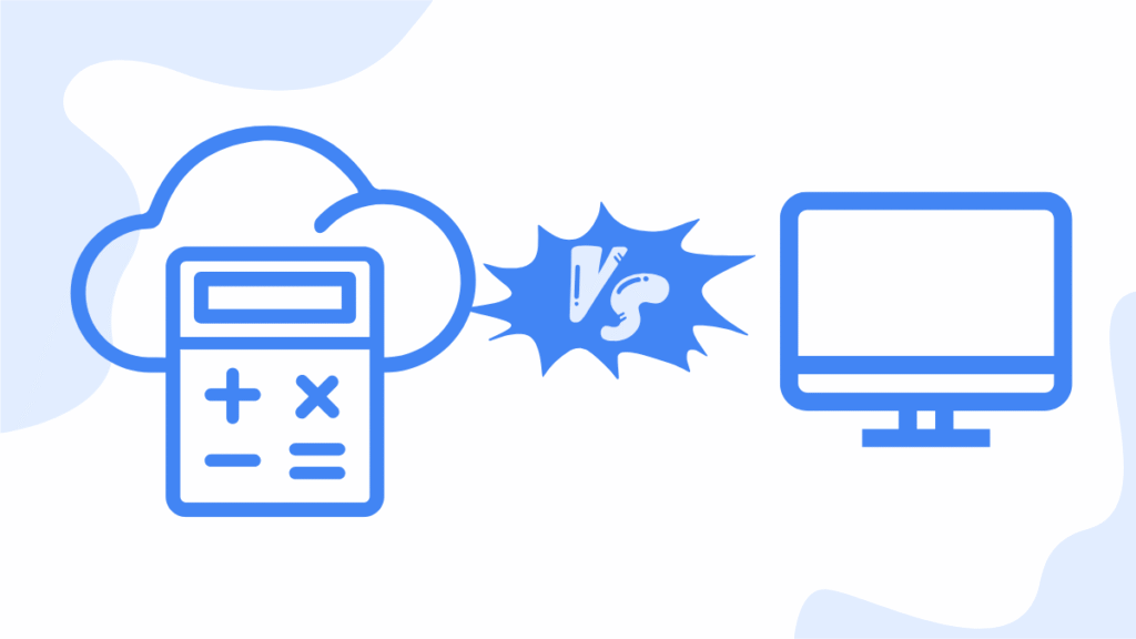 desktop vs cloud accounting image