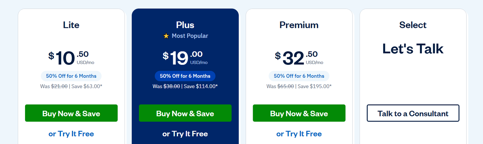 freshbooks pricing